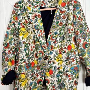 Boden Multicolor Floral Blazer (new)